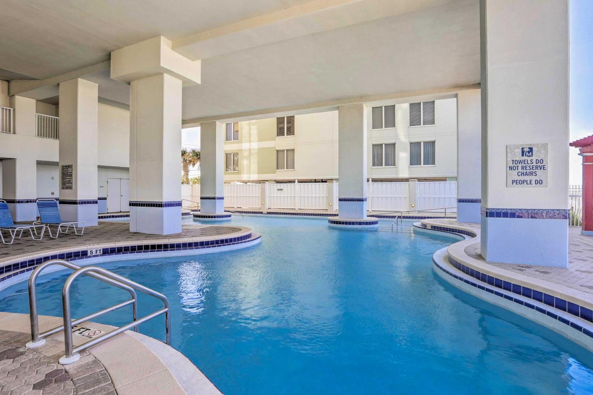 Beachfront Panama With Outdoor Pool * Panama City Beach